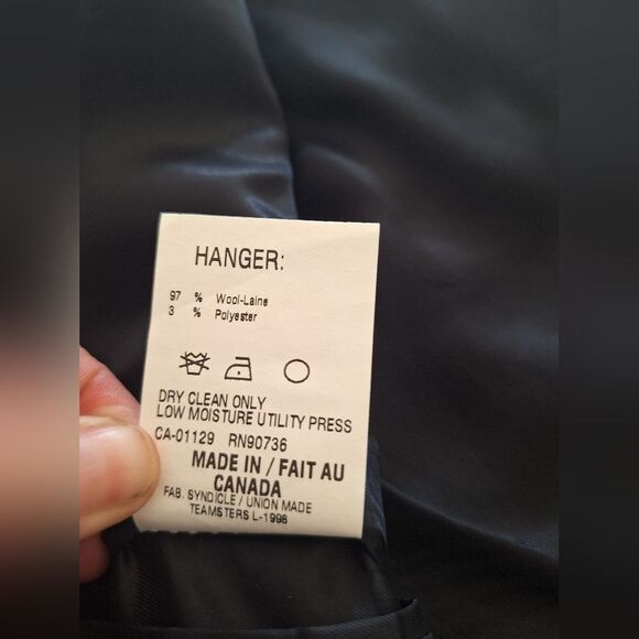 Champs Ralph lauren Men's Gray Striped Blazer Size 46R - Picture 4 of 8